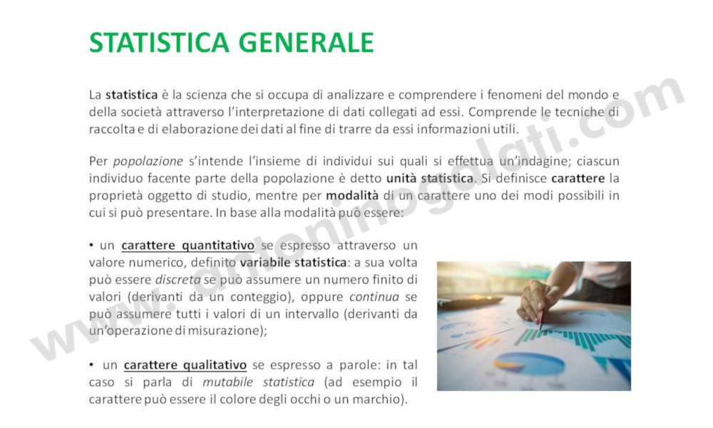 Statistica Descrittiva - Slide2