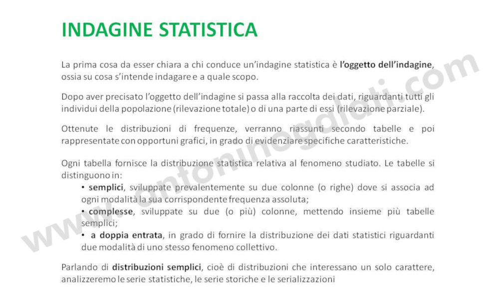 Statistica Descrittiva - Slide5